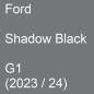 Preview: Ford, Shadow Black, G1 (2023 / 24).